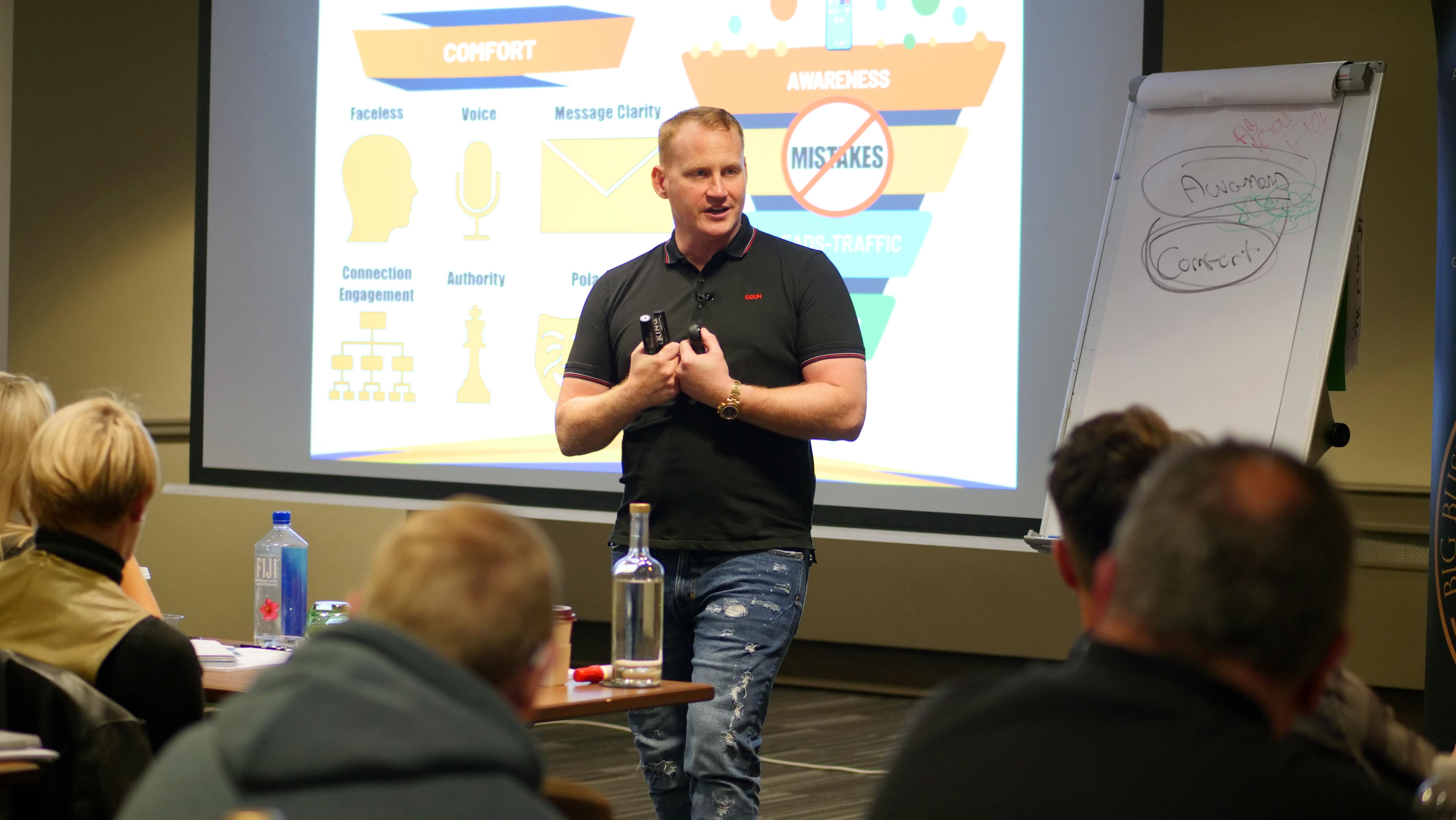 Business Growth Secrets Live Event with Adam Stott | Ross Temple